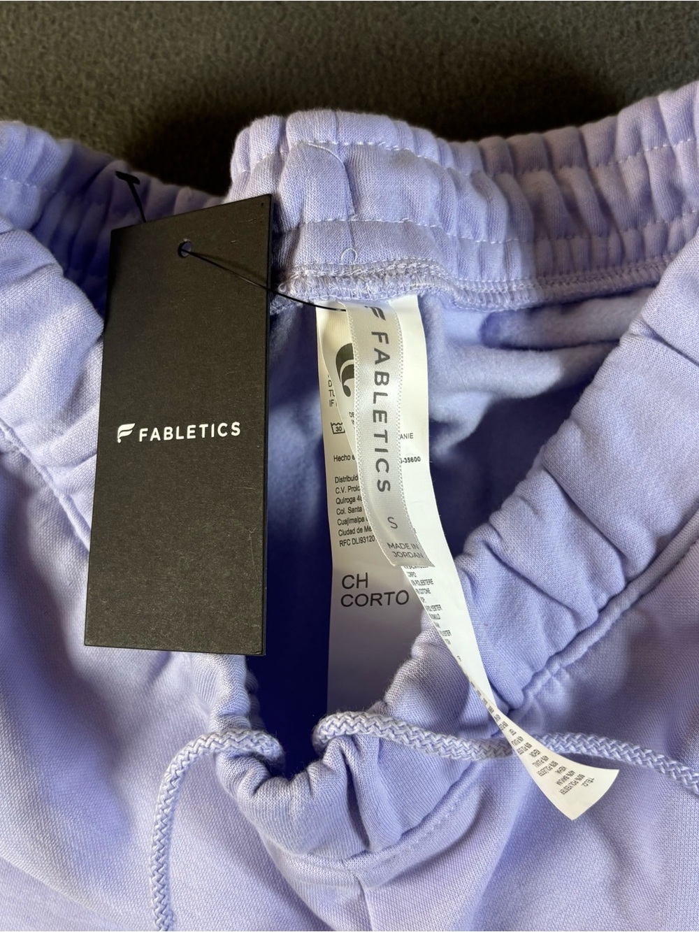 FABLETICS Cozy Fleece Wide Leg Sweatpant in Lilac- Size Small - Picture 13 of 13